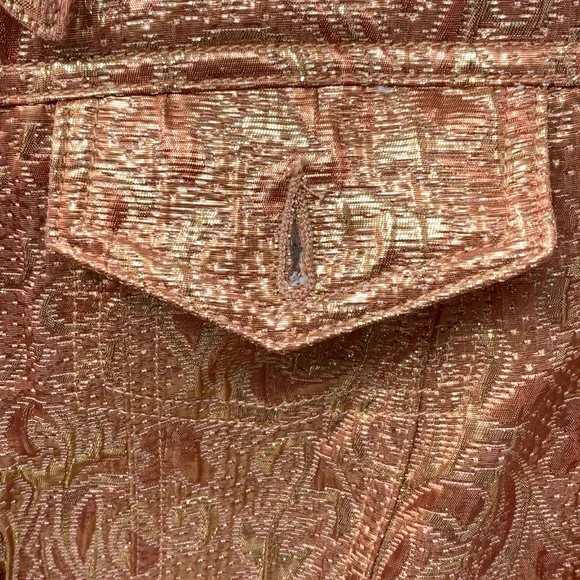 Ruby Rd. Metallic Gold Jacket - Picture 4 of 10